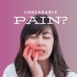 Unbearable pain